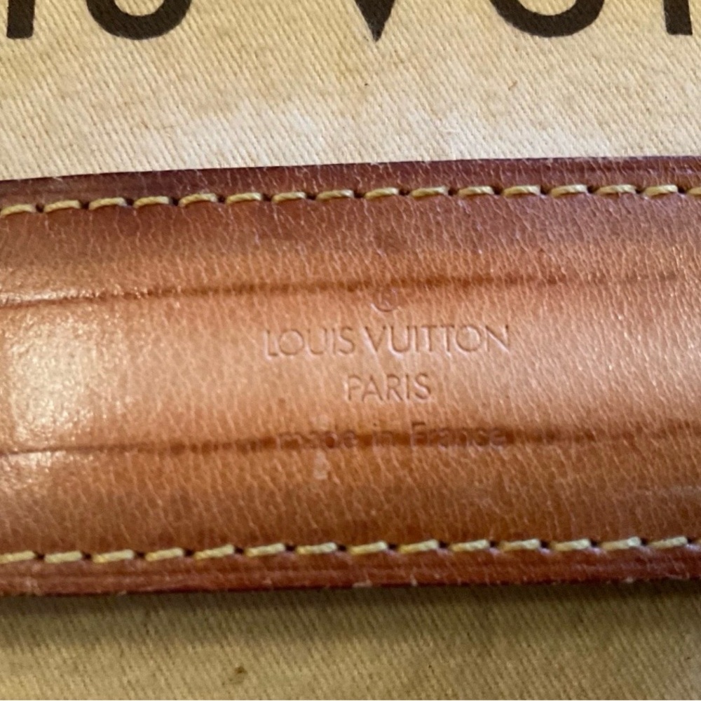 Louis Vuitton Tan Leather Belt Accessory - Picture 2 of 6